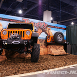 TeraFlex Orange Jeep JK Wrangler Half Display
