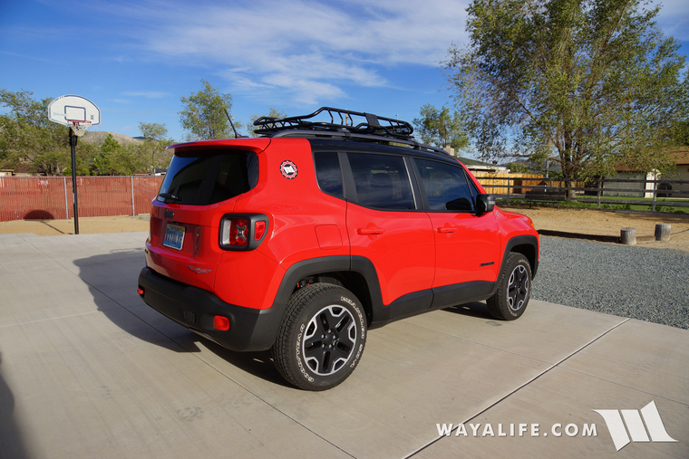 Thule roof outlet rack jeep renegade