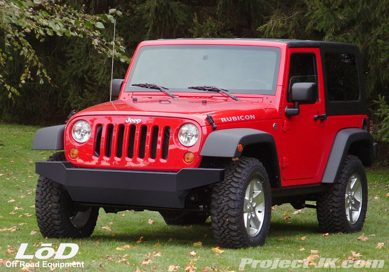 LoD Jeep JK Wrangler Front Bumper Prototype