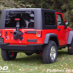 LoD Jeep JK Wrangler Rear Bumper Prototype