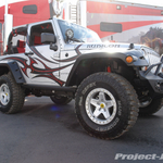 Skyjacker Silver Jeep JK Wrangler 2-Door