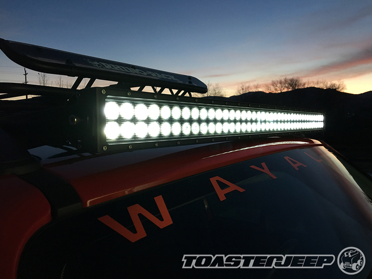 Jeep Renegade Daystar 40 KC LED Light Bar Installation Write-Up