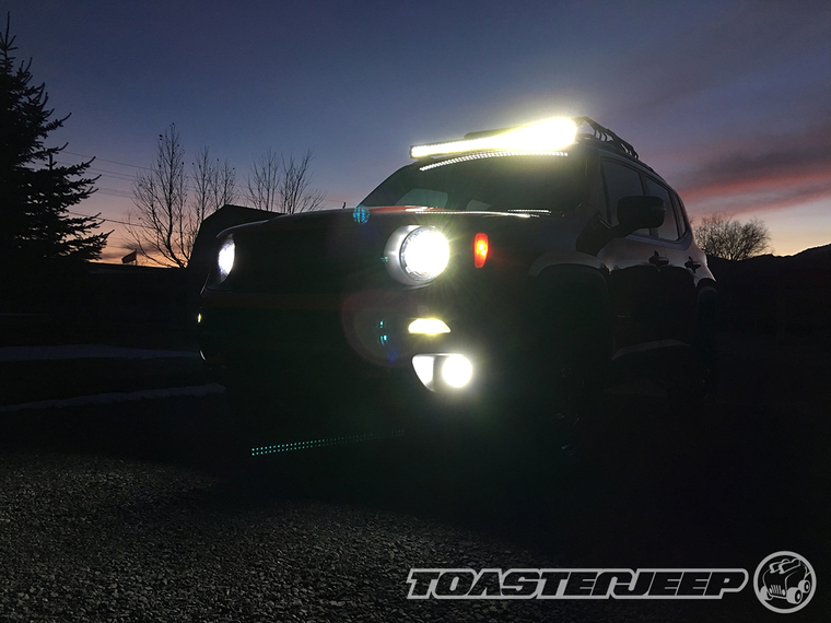 Jeep Renegade BU 40 LED Light Bar Lichtleiste Lampenleiste Daystar 15-18