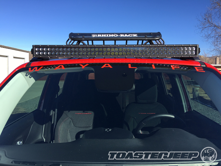 Jeep Renegade Daystar 40 KC LED Light Bar Installation Write-Up