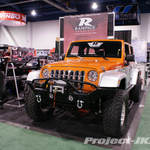 Rampage Orange & Silver Jeep JK Wrangler Unlimited