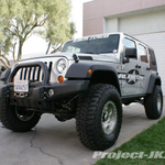 Rubicon Express Silver Jeep JK Wrangler Unlimited