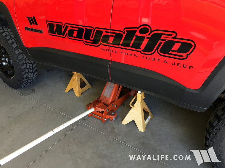 Daystar JEEP RENEGADE Rock Slider Installation Write-Up