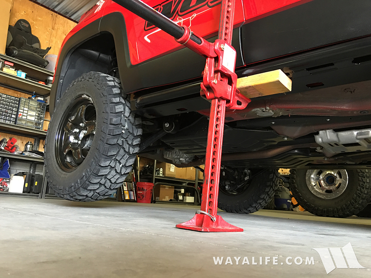 Daystar JEEP RENEGADE Rock Slider Installation Write-Up