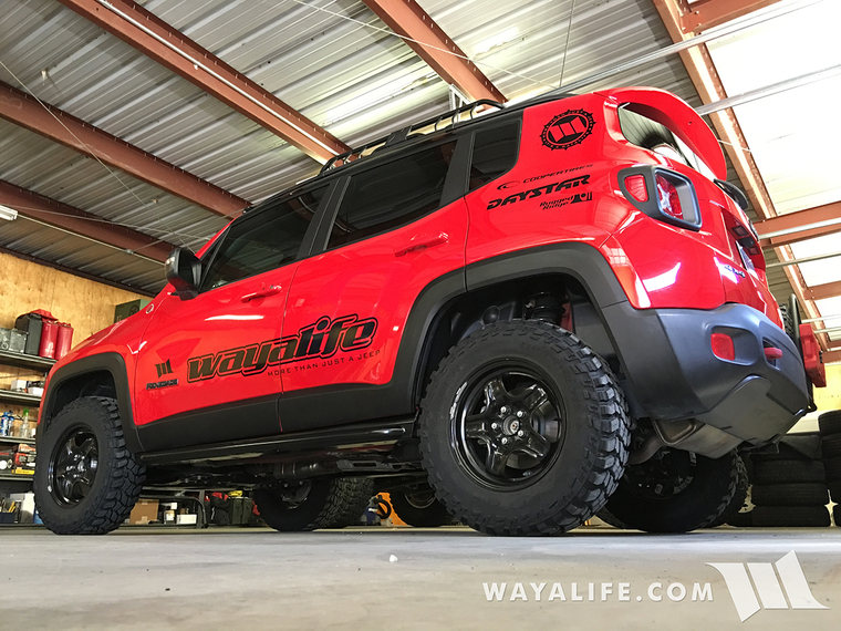 Protezioni Laterali Rock Sliders DAYSTAR - Jeep Renegade