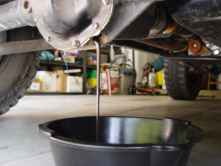 Jeep wrangler differential fluid change interval #1