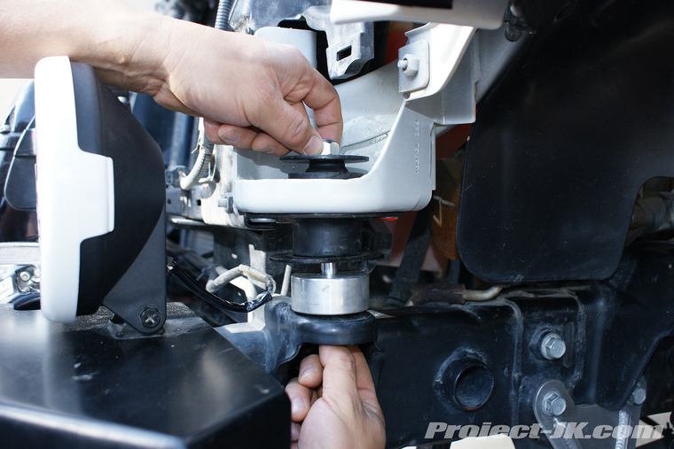 Installing 2 body lift on jeep #4