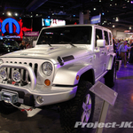 SKUNKWERKS Custom Silver Jeep JK Wrangler Unlimited 4-Door