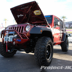 AVENGER SUPERCHARGERS Custom Red Jeep JK Wrangler Unlimited 4-Door