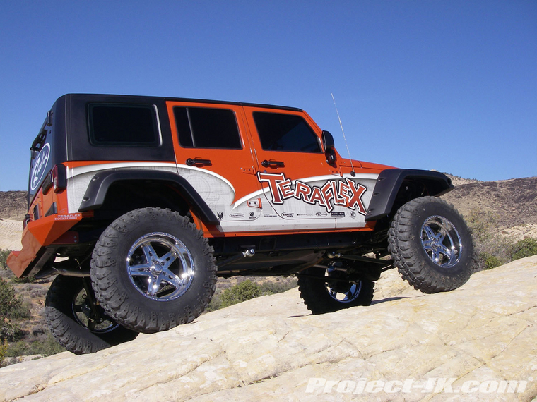 TeraFlex 6" Long Arm Pics on the Trail The top