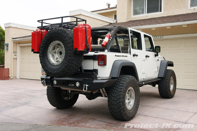 Jeep gas can mounts #4