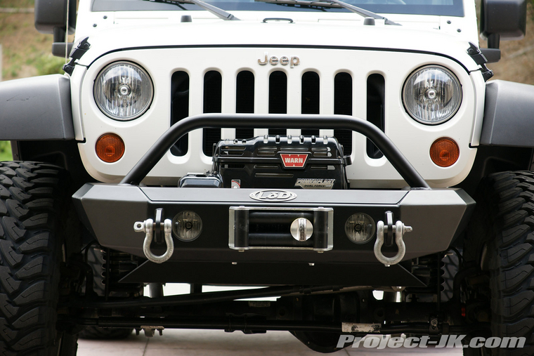 Lod jeep jk wrangler signature series mid-width front bumper #2