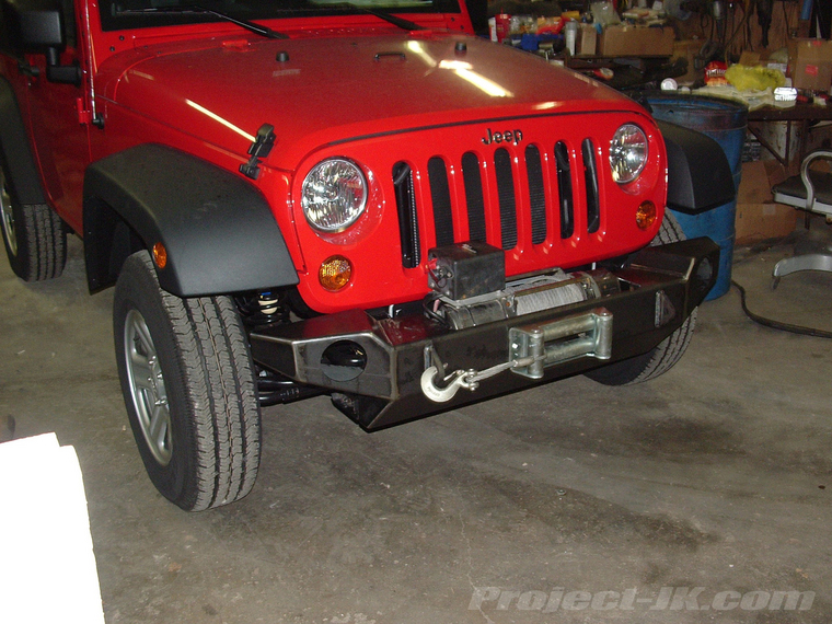 LoD Jeep JK Wrangler Front Bumper Prototype w/Fog Light Holes