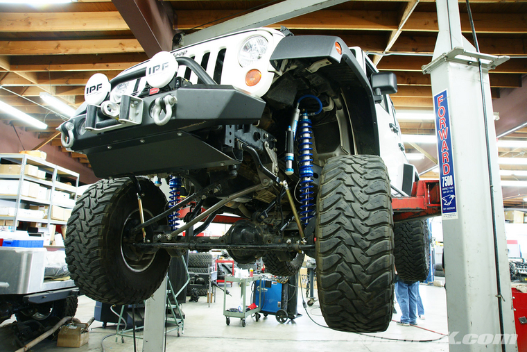 Jeep air shocks vs coilovers #4