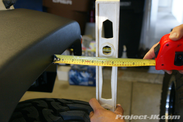 Jeep yj spring perch distance #3