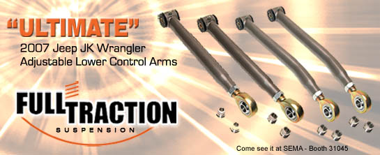 Full Traction Jeep JK Wrangler Ultimate Lower Control Arms