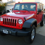2007 Flame Red JK Wrangler Rubicon Unlimited Photos