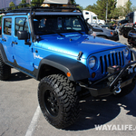 2012 SEMA Trek Armor 4-Door Blue Jeep JK Wrangler