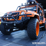 2012 SEMA Forgiato Orange 4-Door Jeep JK Wrangler