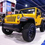2012 SEMA Wheels 1 Yellow 2-Door Jeep JK Wrangler