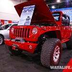 2012 SEMA Hypertec Red 2-Door Jeep JK Wrangler