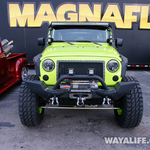 2014 SEMA Gecko Green Magnaflow Jeep JK Wrangler Unlimited