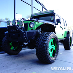 2014 SEMA Starwood Motors Gecko Green VPR Jeep JK Wrangler Unlimited