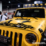 2014 SEMA Bestop Yellow Jeep JK Wrangler Unlimited
