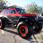 2014 SEMA OR-FAB Red/Black Jeep XJ Cherokee