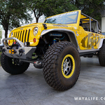 2015 SEMA Yellow GenRight Jeep JK Wrangler Unlimited