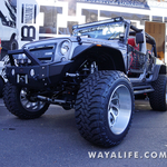 2015 SEMA Granite Crystal DUB Ultimate Wheel & Tire Jeep JK Wrangler Rubicon Unlimited