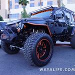 2015 SEMA Black Rack Works Jeep JK Wrangler Unlimited