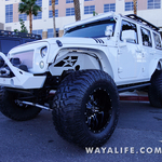 2015 SEMA White Premier Off Road Jeep JK Wrangler Unlimited
