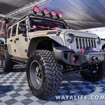 2015 SEMA Gray Bedlined Starwood Motors Jeep JK Wrangler Rubicon Unlimited