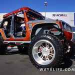 2015 SEMA Anvil/Orange Forgiato Jeep JK Wrangler Unlimited
