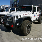 2015 SEMA White Rock Slide Engineering Jeep JK Wrangler Unlimited