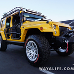 2015 SEMA Yellow KAO Jeep JK Wrangler Unlimited