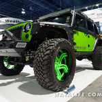 2015 SEMA VPR Green Jeep JK Wrangler Unlimited