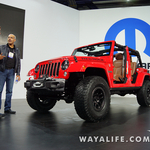 2015 SEMA Mopar Special Edition Red Rock Jeep JK Wrangler Unlimited