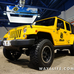 2015 SEMA Bestop Yellow Jeep JK Wrangler Unlimited