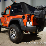 2015 SEMA Sunset Orange Bestop Jeep JK Wrangler 2-Door