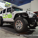 2015 SEMA DV8 White Jeep JK Wrangler Unlimited
