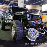 2015 SEMA DV8 Wheels Black Jeep JK Wrangler Unlimited 