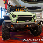 2015 SEMA Rugged Ridge Mint Green Jeep JK Wrangler Unlimited