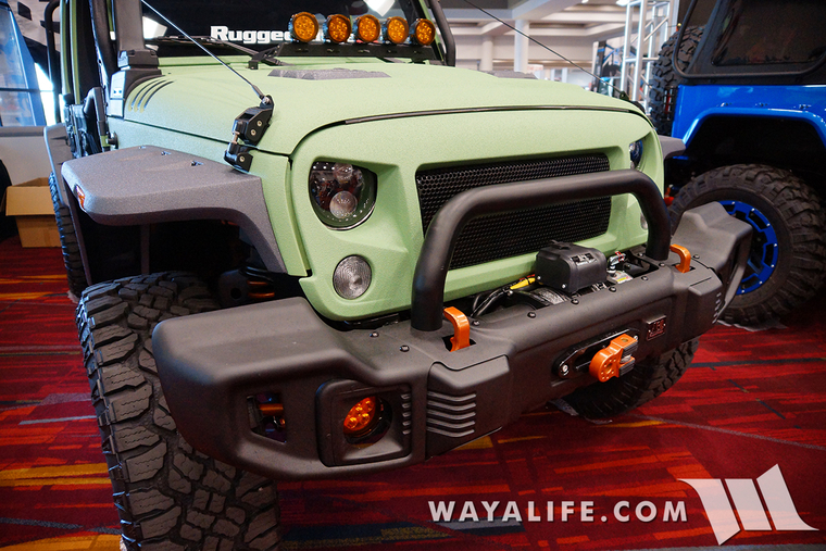 2015 SEMA Rugged Ridge Mint Green Jeep JK Wrangler Unlimited | WAYALIFE Jeep  Forum