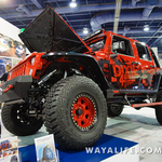 2015 SEMA Dixie 4Wheel Drive Red Jeep JK Wrangler Unlimited